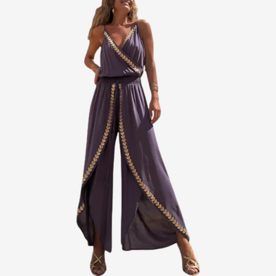 Amara™ Purple Jumpsuit