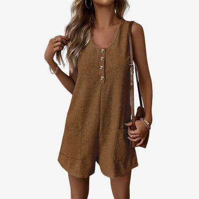 Anellee™ Button-Up Jumpsuit