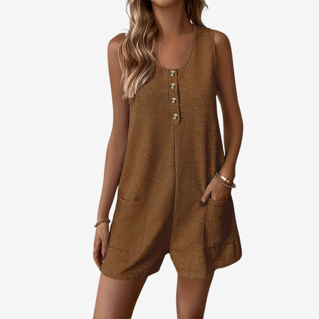 Anellee™ Button-Up Jumpsuit