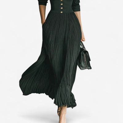 Carine™ Pleated Maxi Dress